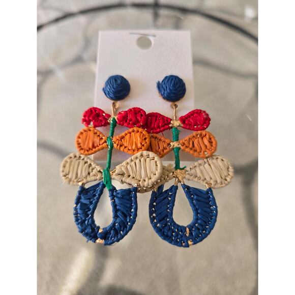 Audrry Allman Designs Boho Earrings New - Picture 1 of 3
